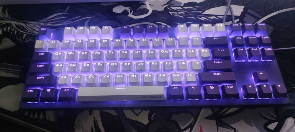Red Square Keyrox Tkl G3ms Purple