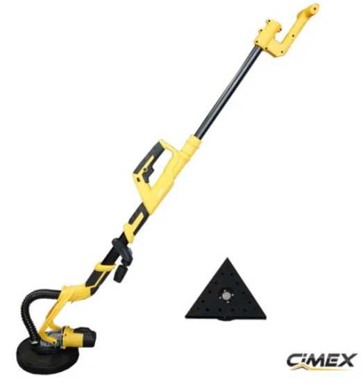 Шлайф машина за стени и тавани с 2 глави + ПОДАРЪК 12 ШКУРКИ! CIMEX