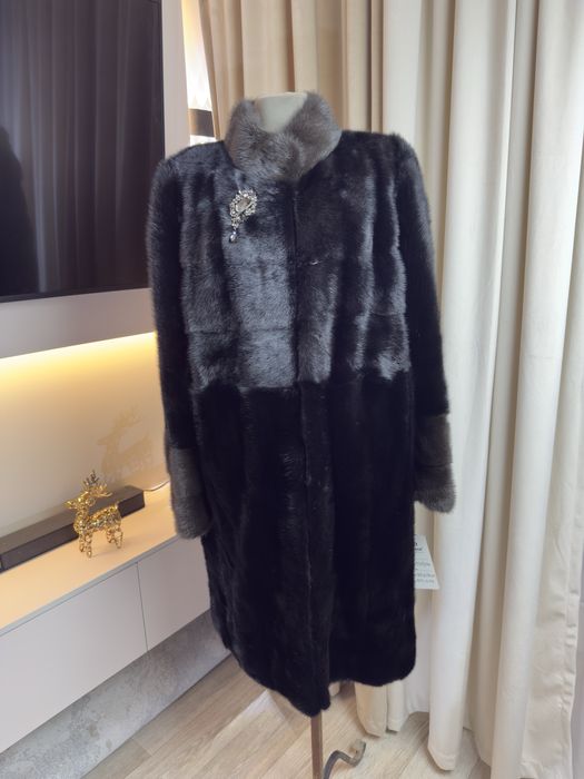 Новая норковая шуба. Трансформер 52-54 size
