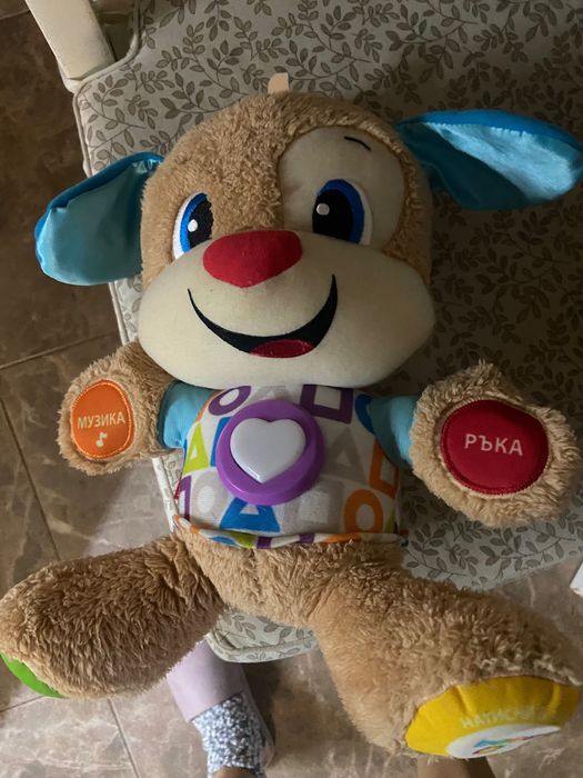 Образователна играчка fisher price куче
