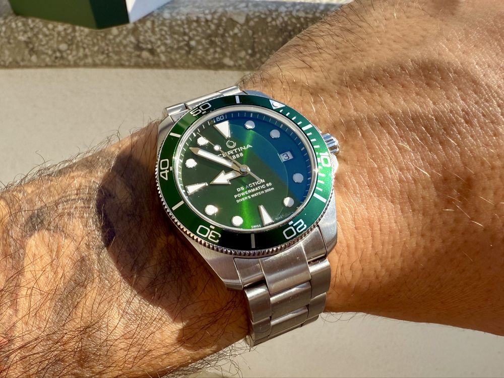 Ceas Certina Diver Green Hulk 80h Powermatic