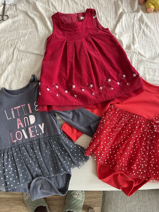 Рокля и две бодита тип рокля