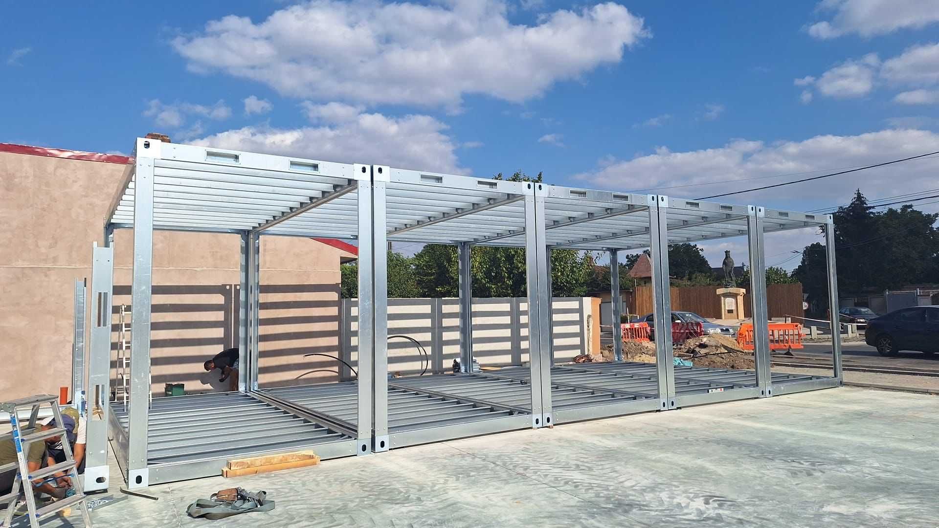 Container metalic 6000x2450x2880 Pret de producator/Stalpi de 3 mm