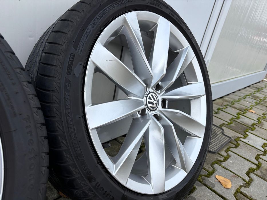 Jante R19 originale Volkswagen Arteon/Passat cu anvelope noi DOT 2025