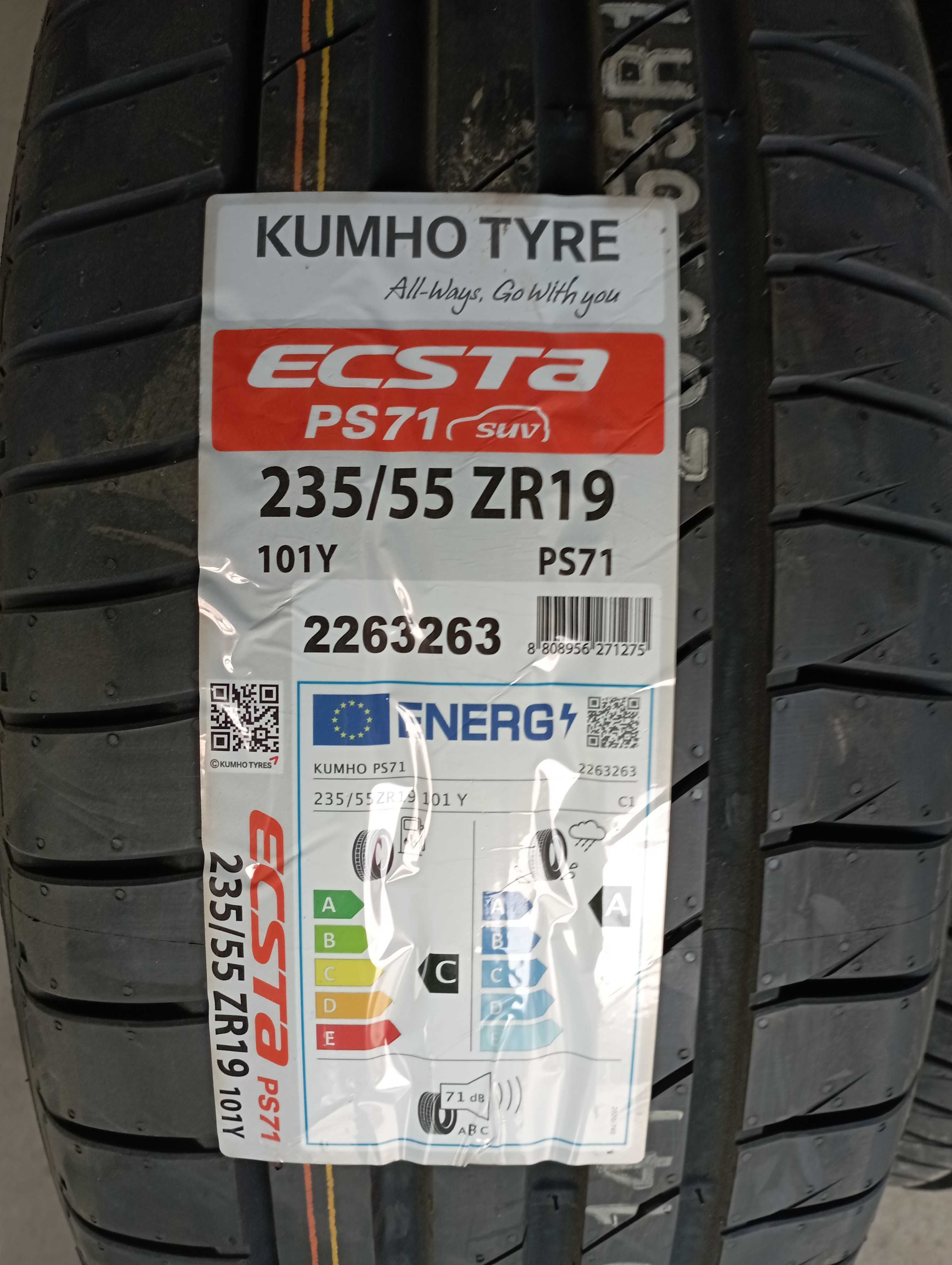 Anvelope Kumho PS71 235/55/19 Noi De Vara