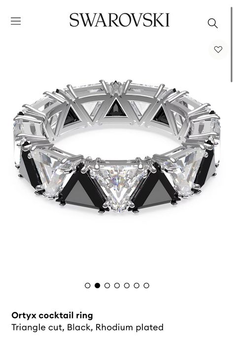 Inel Swarovski Ortyx cocktail mărime 52 (16.2mm)