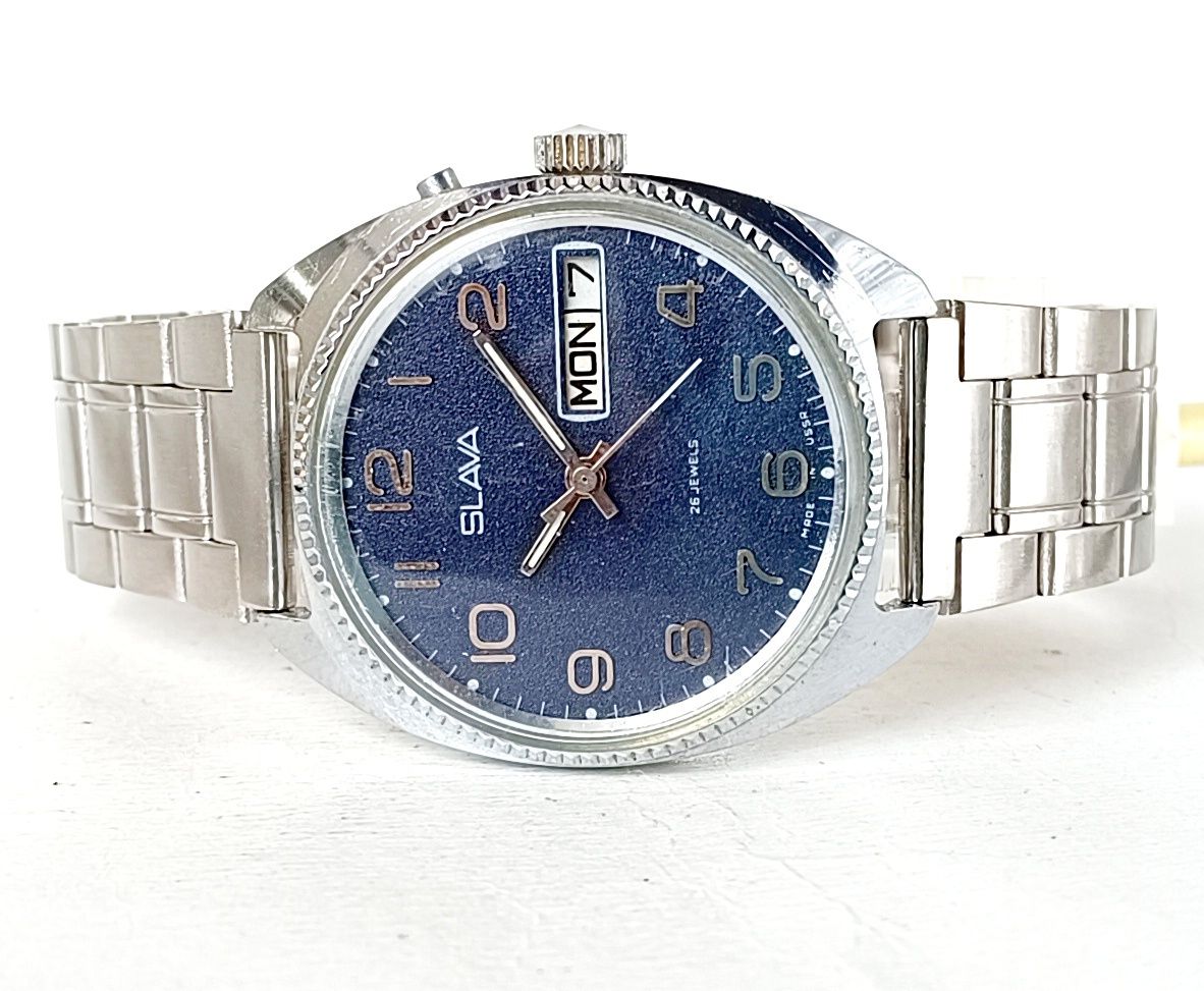 Slava Слава cal. 2428 26j - мъжки механичен часовник с ръчно навиване