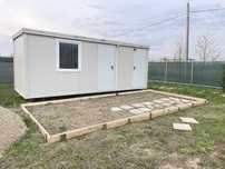 Vand container birou cu baie,ca nou  de fabrica 2,4x6