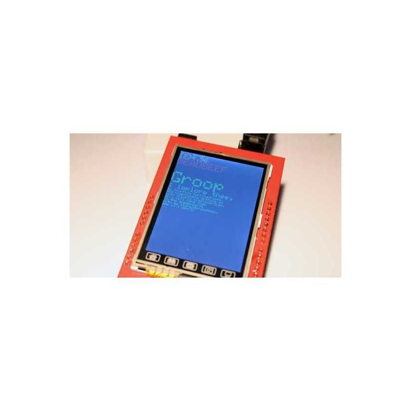 Дисплей сенсорный для Arduino 320Х480 LCD 3.5 дюйма MSP 3520