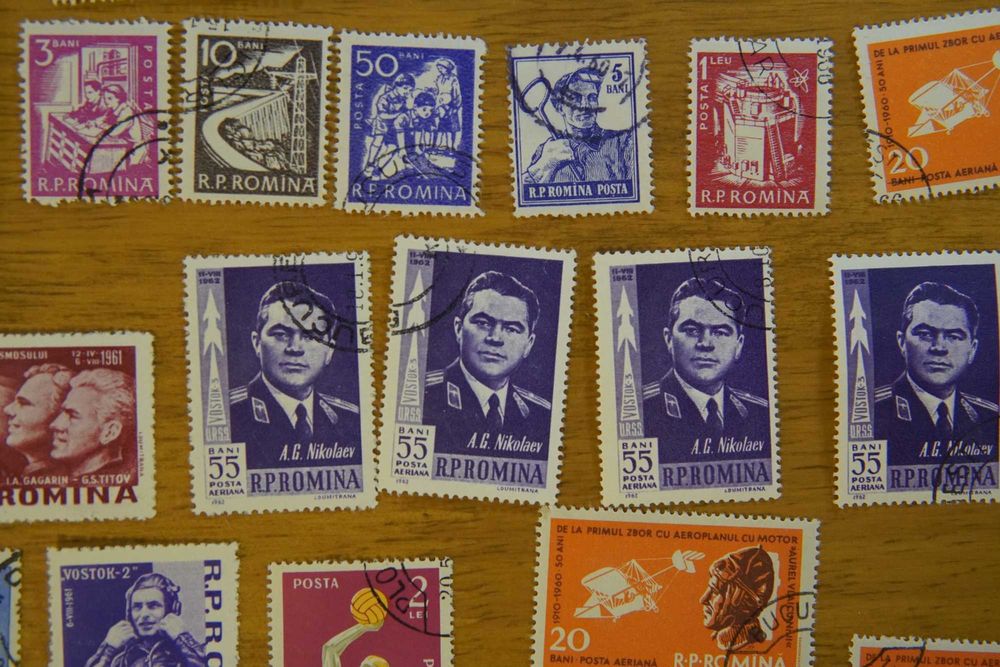 timbre colectie (perioada rpr) aprox. 150 buc.