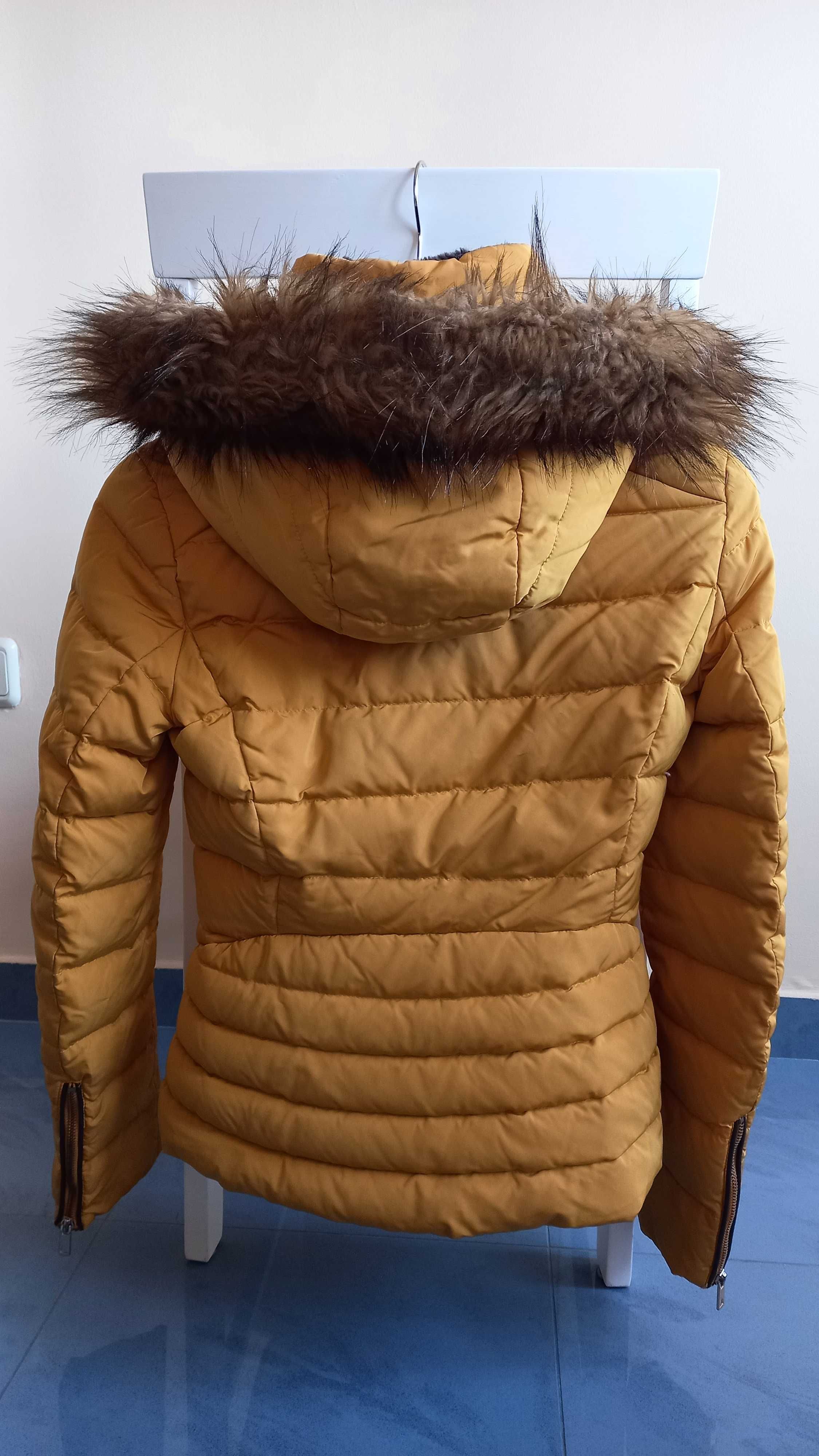 Зимно пухено яке Zara размер XS