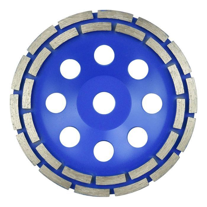 Disc diamant dublu segmentat pentru slefuit 180mm geko