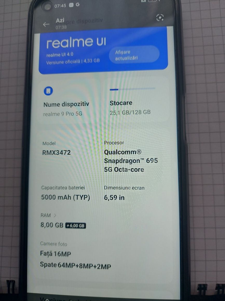 vand realme 9 pro in galati