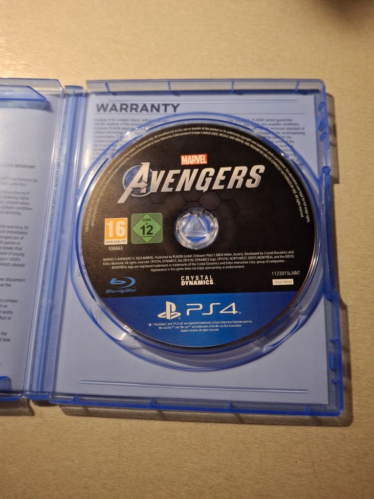 Игра Avengers за плейстейшън 4