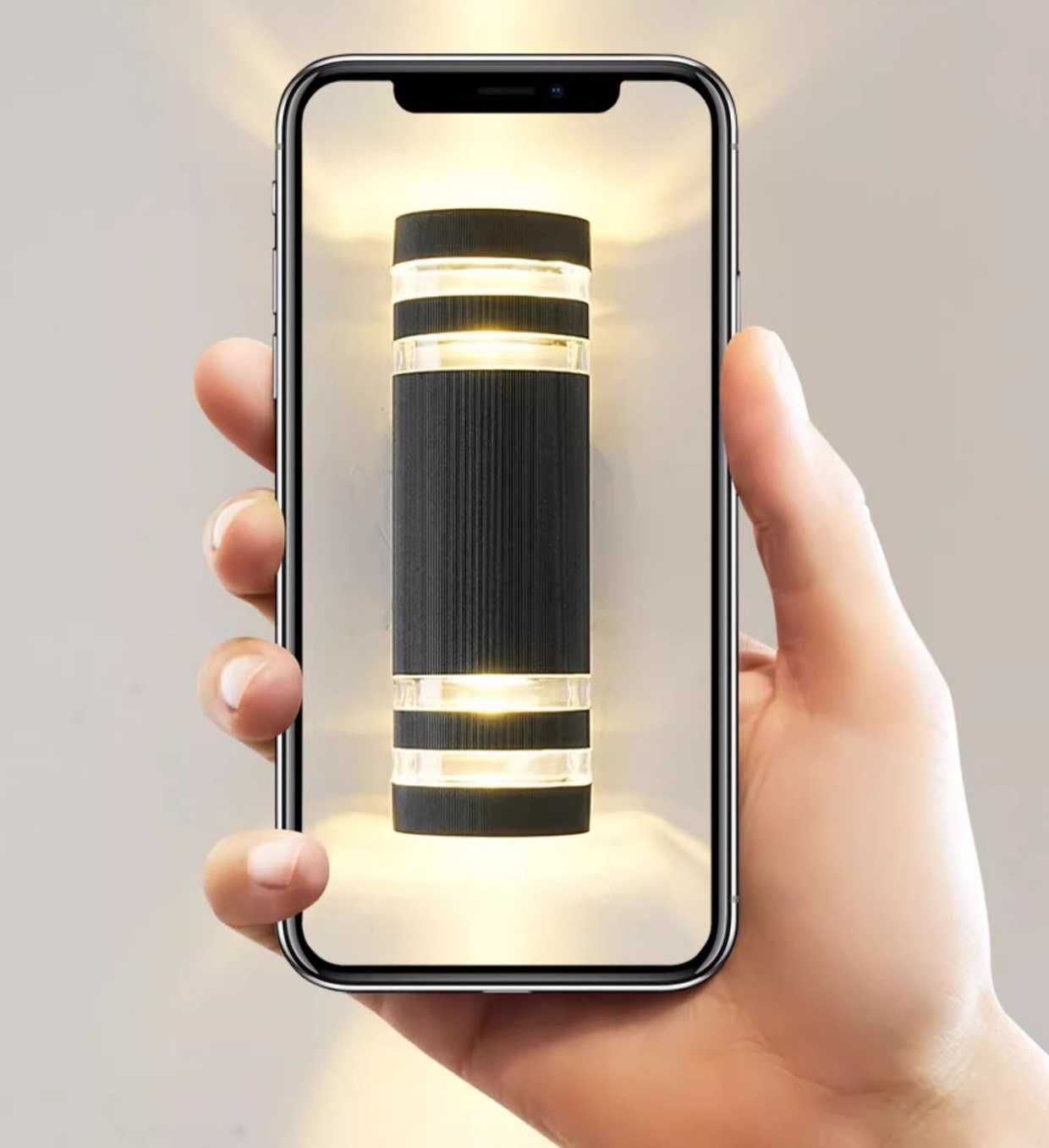 Луксозна Фасадна LED Лампа Външна IP 65 Цилиндър