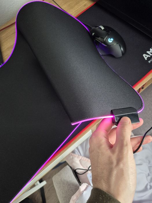 Mousepad 80x30 RGB NOU