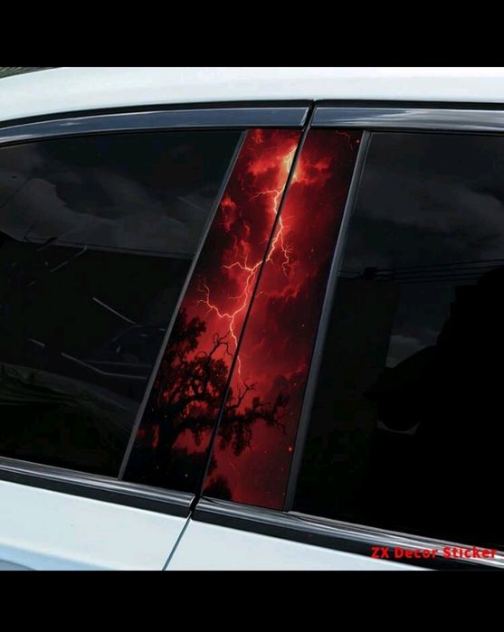 Винилови водоустойчиви  стикери за кола