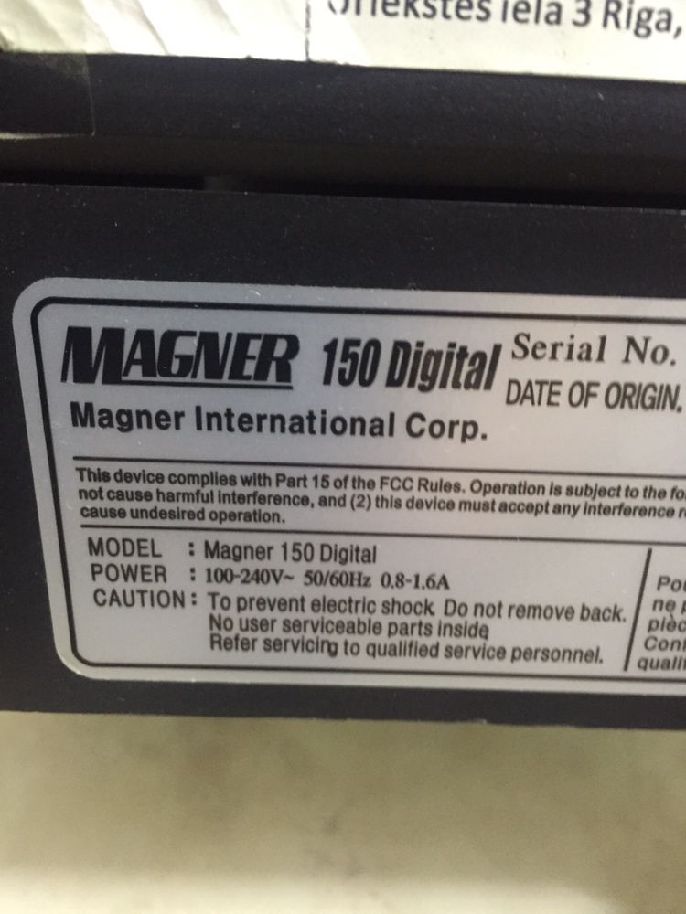 MAGNER 150 Digital !!!