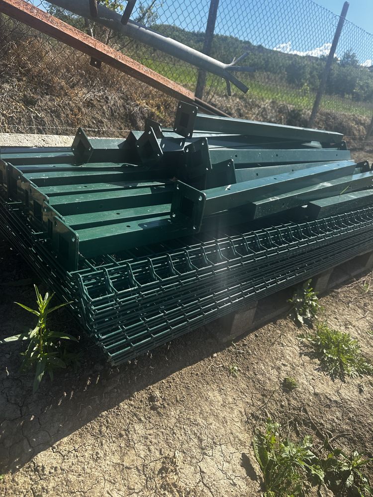 Gard plastificat verde import.Italia