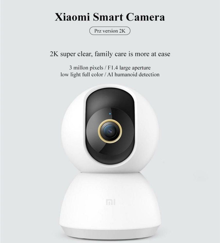 Xiaomi Mi Home Security Camera 360° 2К Доставка есть!