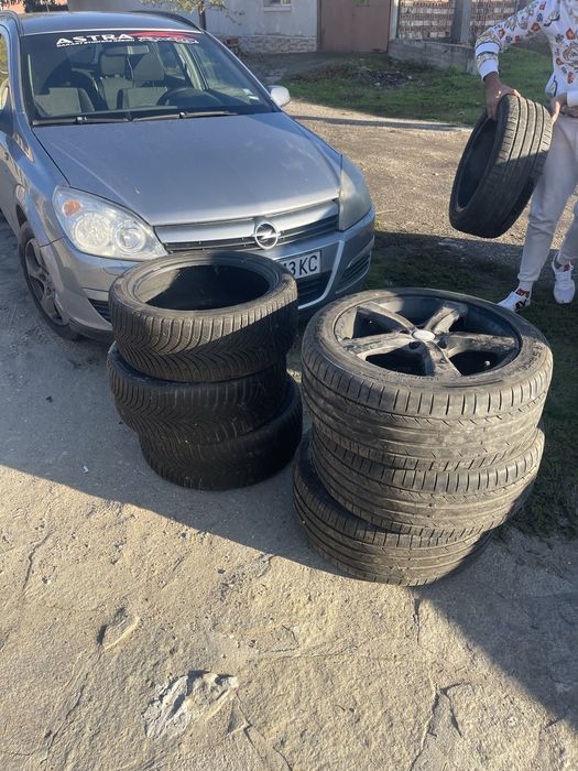 джанти и летни и зимгуми 17цола за wv. pasat. mercedes. shkoda  i audi