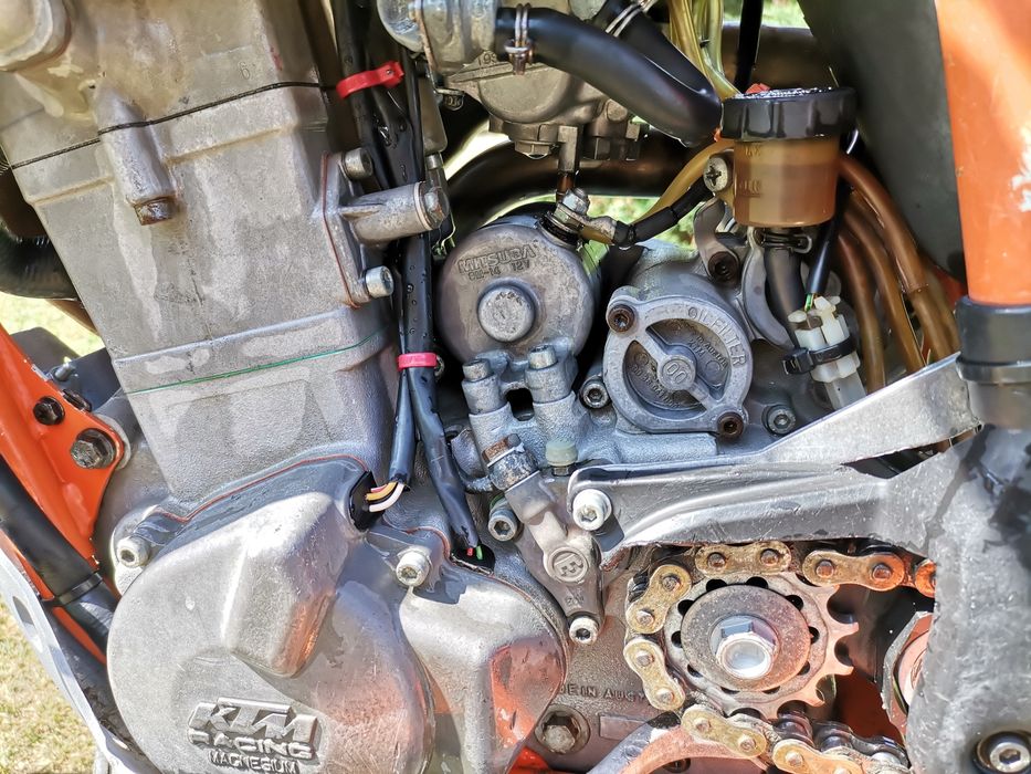 Ktm Exc 520 4T an 2001 Enduro Acte Italia multe Accesorii