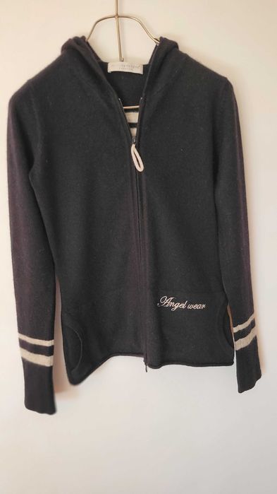 Hanorac dama casmir 100% negru FTC