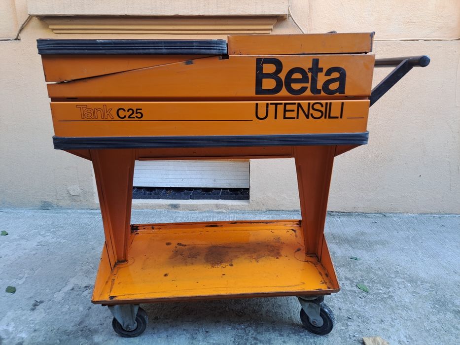 Banc de lucru portabil, Beta Utensili Tank C 25, service auto, moto
