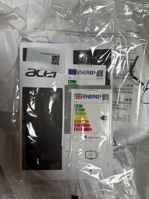 Monitor Gaming Led ACER Nitro, 27", Full HD, 144Hz, AMD FreeSync