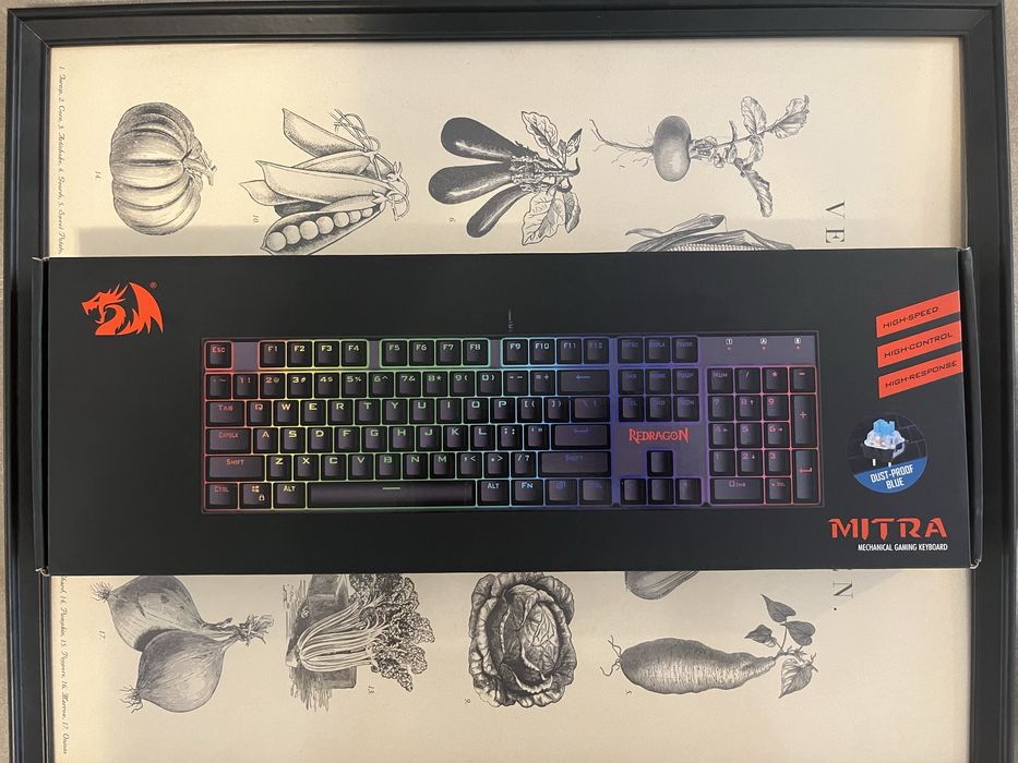 Tastatura gaming mecanica Redragon Mitra RGB K551RGB-1-BK