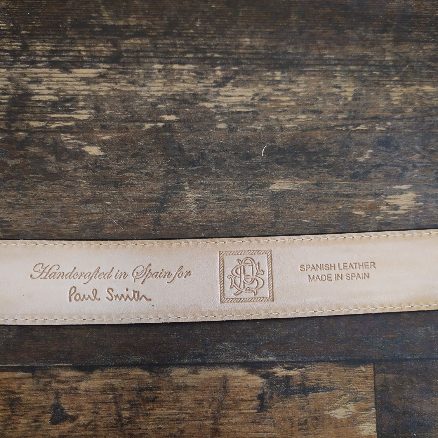 Paul smith belt made in spain