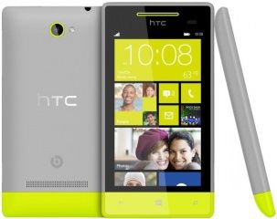 HTC Windows Phone 8S grey yellow