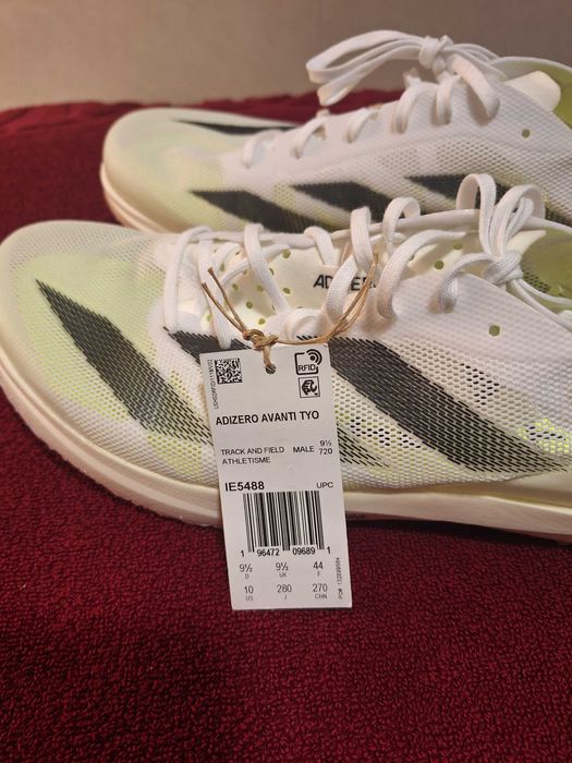 Чисто нови мъжки спортни обувки за бягане със шпайкове ADIDAS Adizero