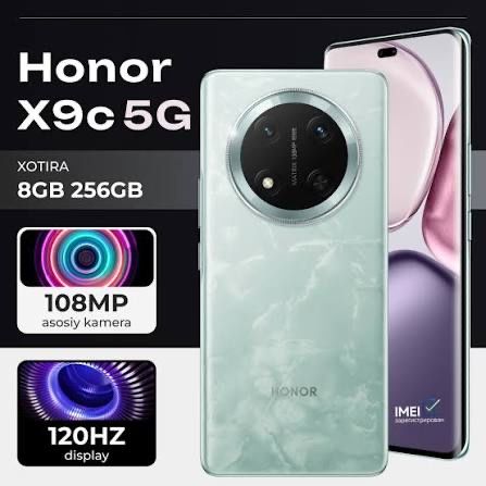 Honor X9c 8/256 Uzimei 1 год официальной гарантии