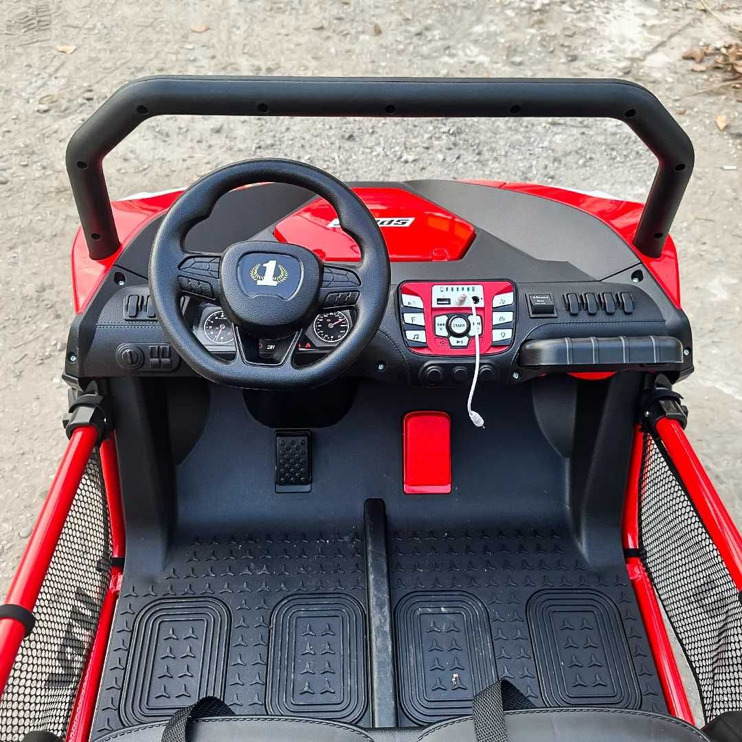 UTV electric pentru 2 copii Dune-Buggy 300W 24V, cu roti MOI