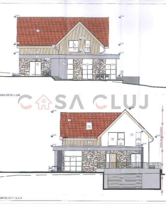 Teren cu autorizatie casa individuala, 600mp teren, Campenesti !