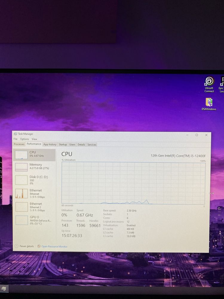 Calculator Gaming Puternic i5-12400F + RTX 4060 | SSD 1TB | 16GB RAM |