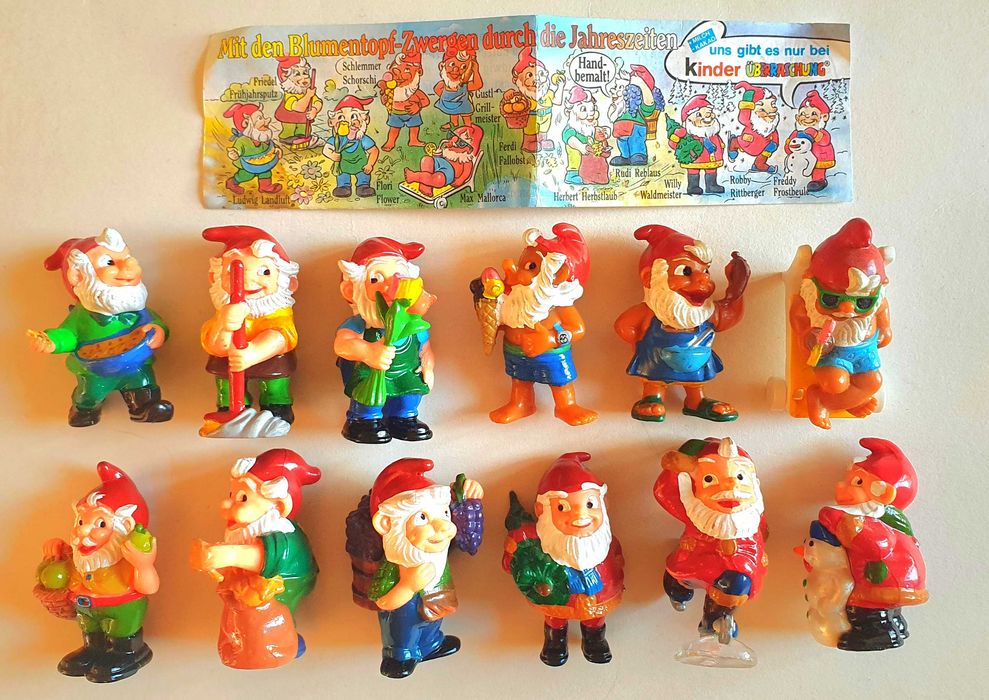 Пълни серии от Kinder Surprise