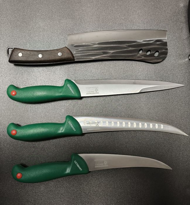 SET Cutite Macelarie 5 piese Germany Green