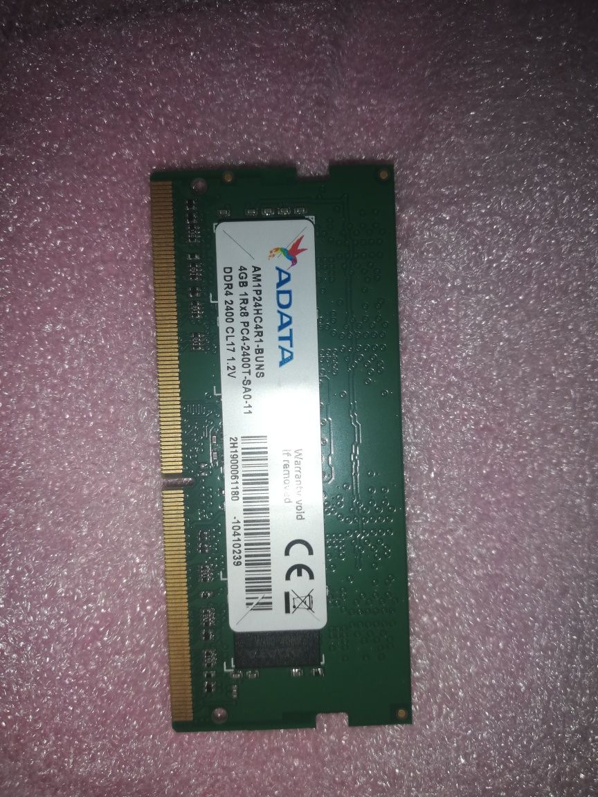 Продам оперативная память для ноутбука DDR4 4Gb