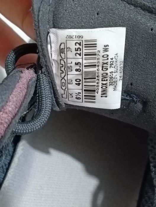 40 Lowa Innox Evo Gore-tex masura 40