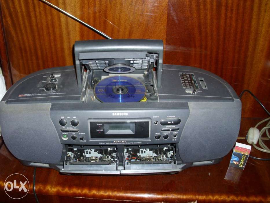 cd player stereo radiocasetofon dublu recorder RCD-12