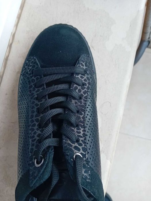 Женски спортно-елегантни маратонки от естествена кожа