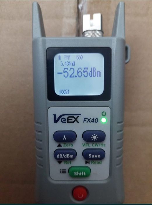 Optical Power Meter fiber optic powermetru
fibra optica