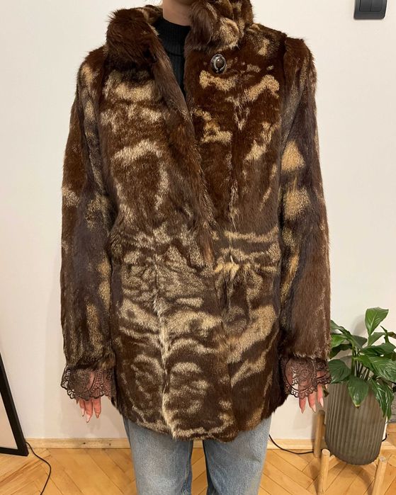 Haina de Blana Naturala Vulpe, Marime S-M