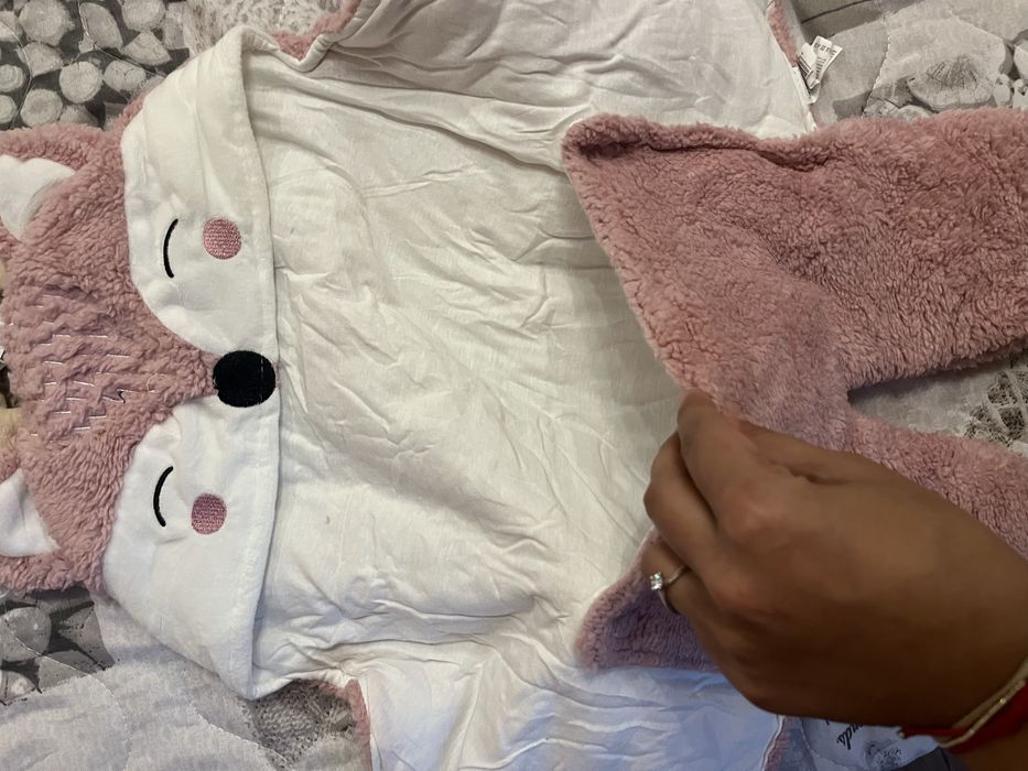 Бебешка завивка розова