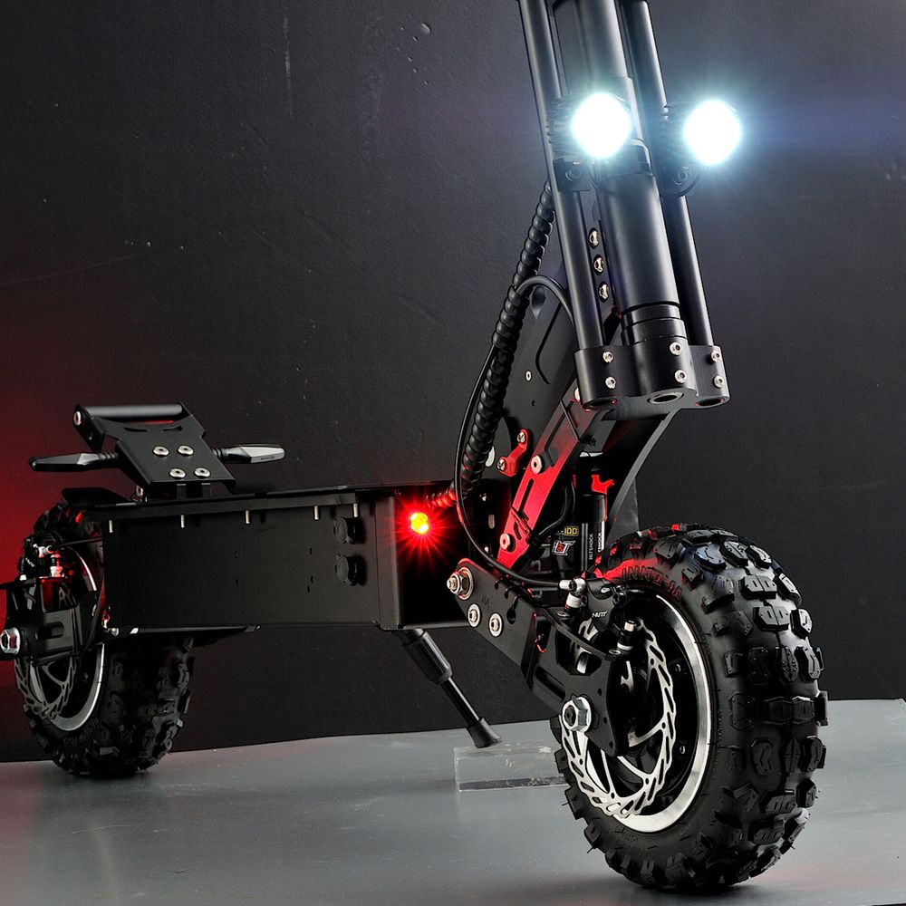 Електрически скутер/тротинетка 11+X3 OFFROAD с два двигателя 2Х1800W