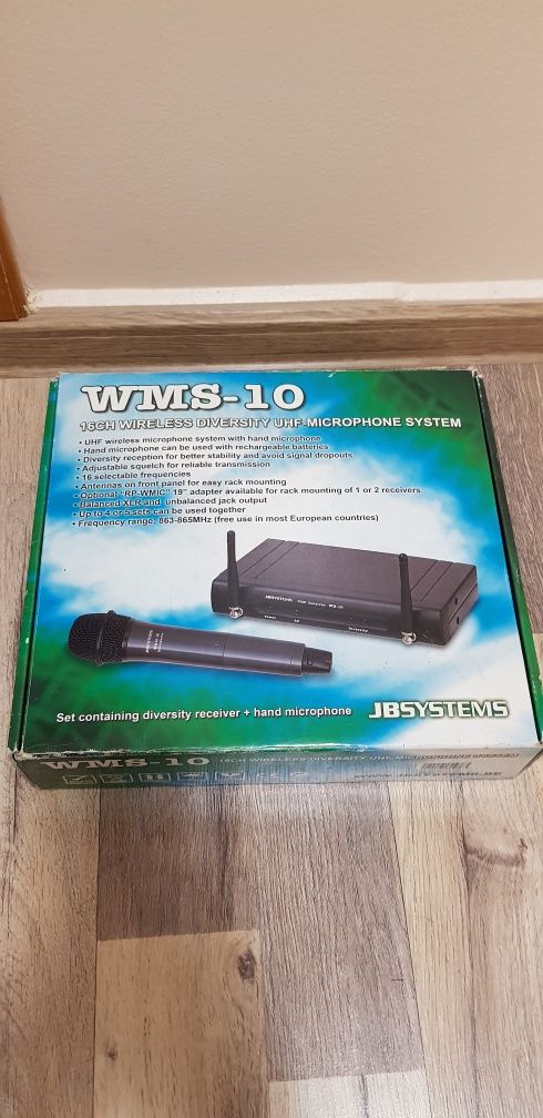 Microfon wireless JB Systems WMS-10