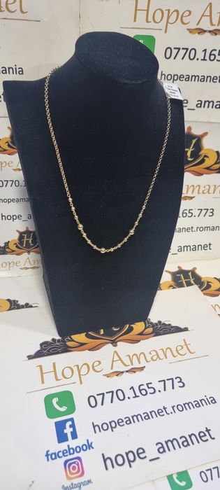 Hope Amanet P6 Lant Aur 14k / 6.80 Gr / 50 cm
