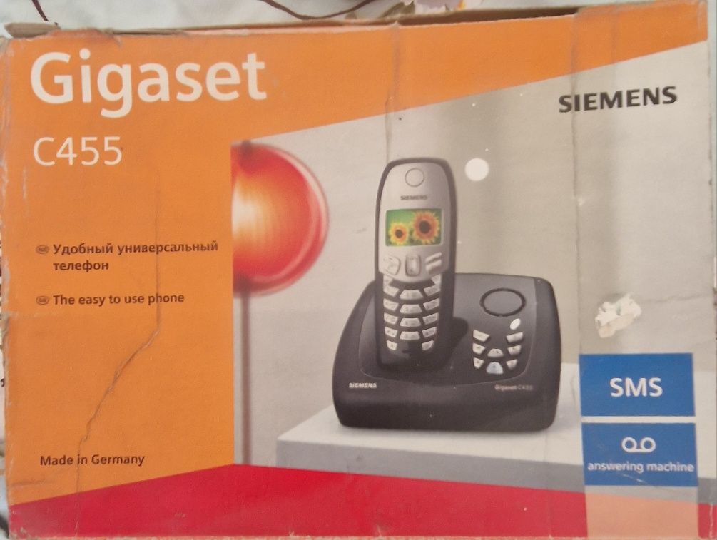 Беспроводной телефон Gigaset C455 почти новый